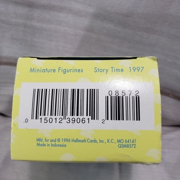 Hallmark Merry Miniatures Noah's Friends Camel Sheep 2 Piece Set 1997 With Box - Picture 13 of 14